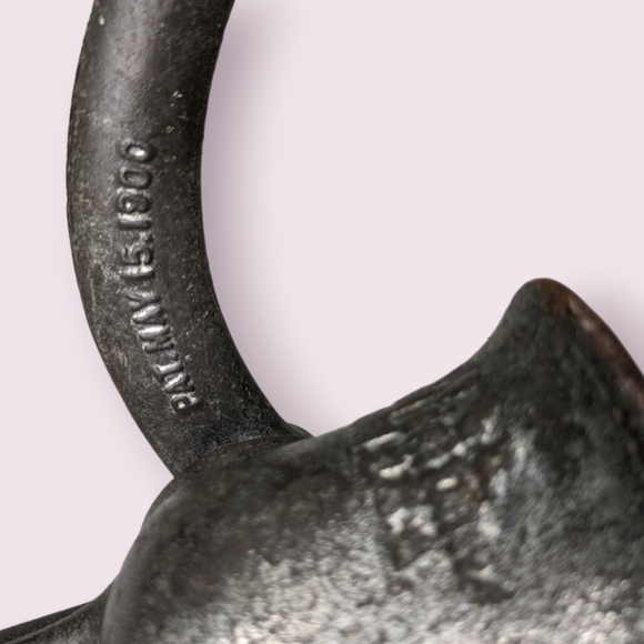 Antique Meat Grinder Patented 1900 - Picture 4 of 6